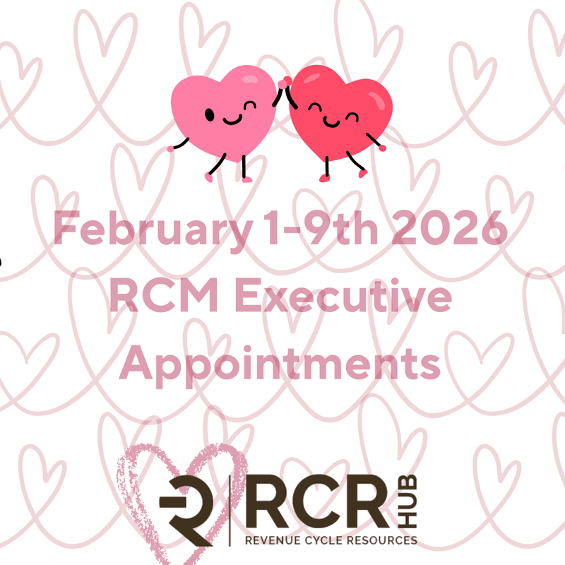 February RCM Executive Appointments - Shakers & Movers